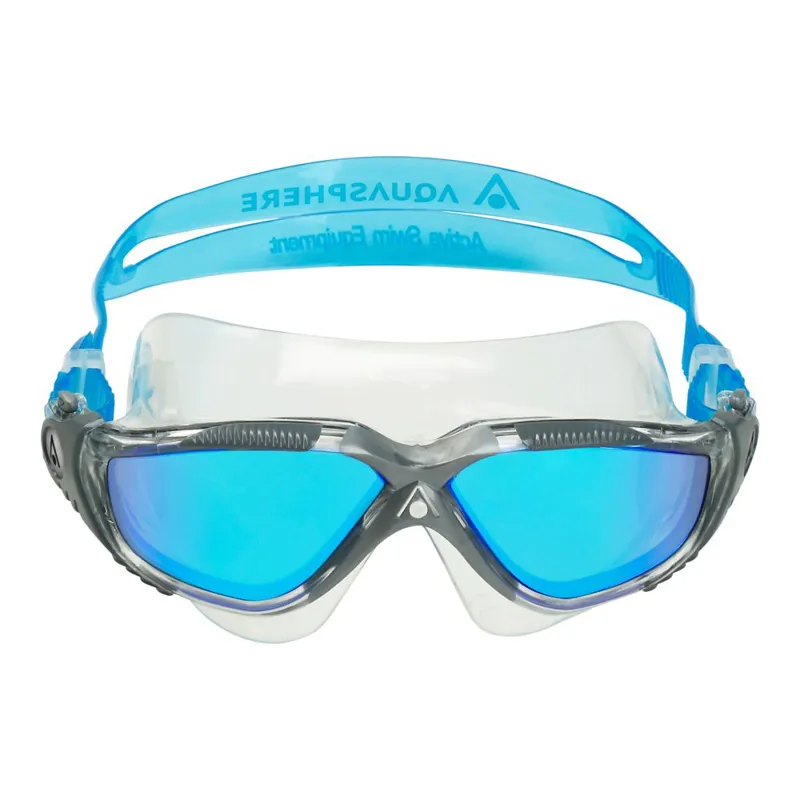 Aqua Sphere Vista Blue Titanium Mirror Goggle Grey/Blue-3